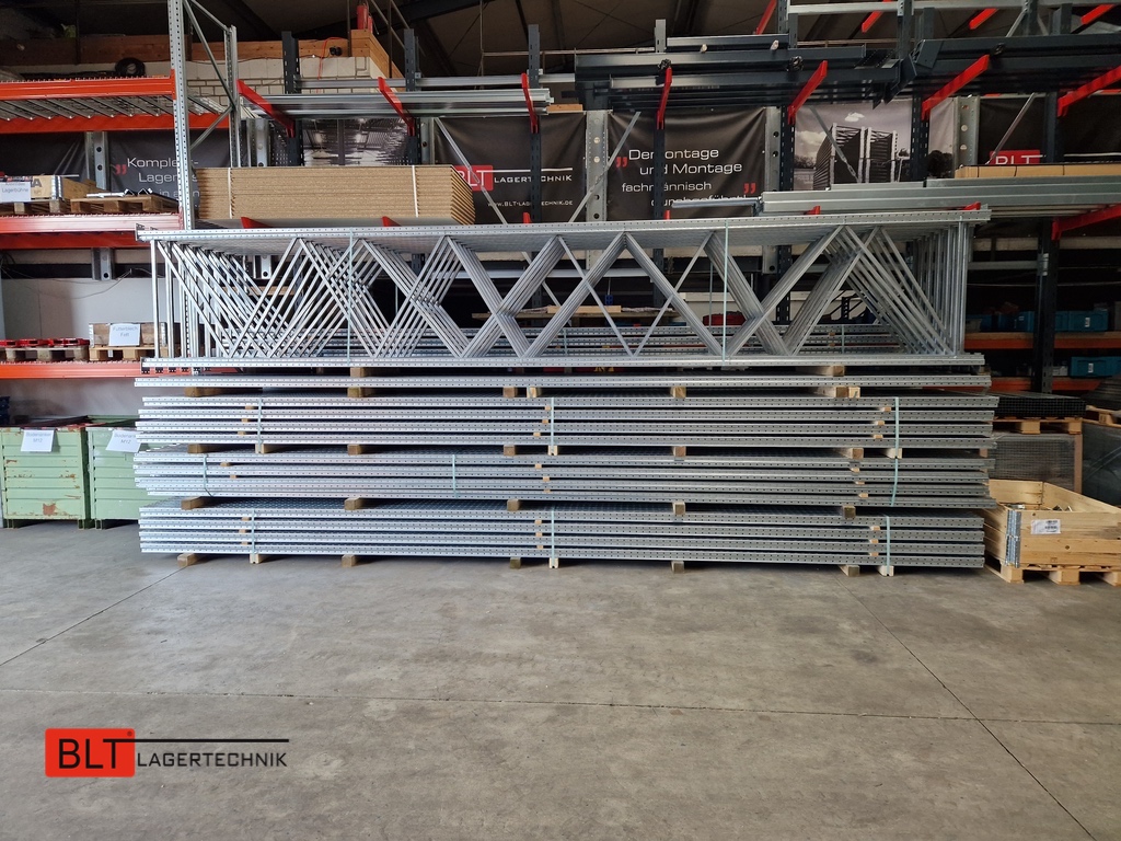 Dexion P90 Palettenregal – ca. 50,30 lfm | Höhe 6,5 m | Boden + 3 | Neuware & Gebrauchtware